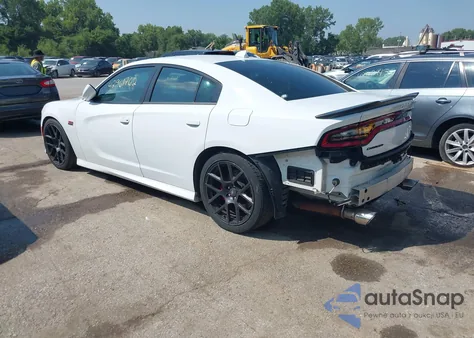 2017 Dodge Charger R/T Scat Pack Rwd из США, поврежденный, VIN 2C3CDXGJXHH556966